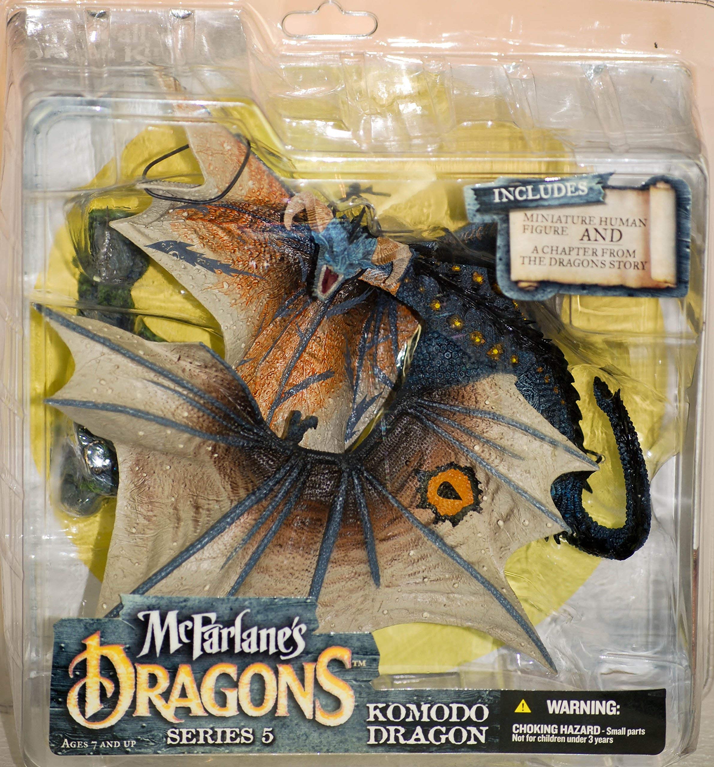 希少 マクファーレンドラゴンズ シリーズ1 コモドクランドラゴン 未 未